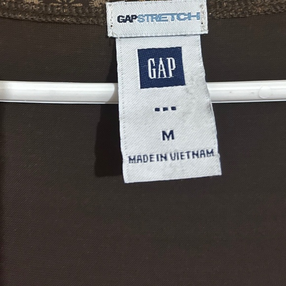 Gap Women’s Retro Faux Wrap MIDI Dress w/ Waist Tie Fall Casual Dress Sz-M - Picture 5 of 7